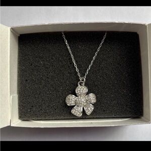 Lia Sophia WILD ROSE Necklace Flower Shape ~  16-19”  - NWB